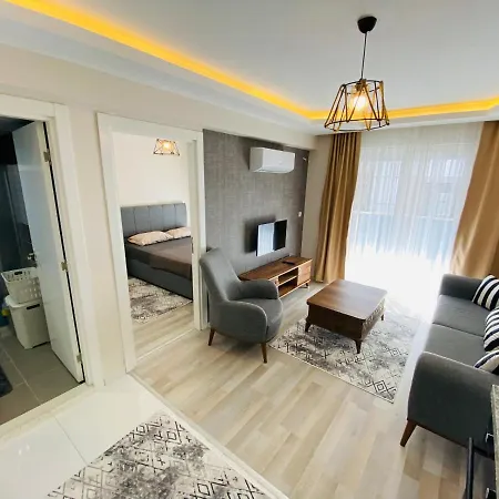 Sahile 100 Metre Sifir Esyali Ferah Daire Διαμέρισμα